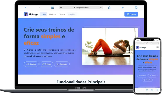 Thumbnail do projeto FitForge