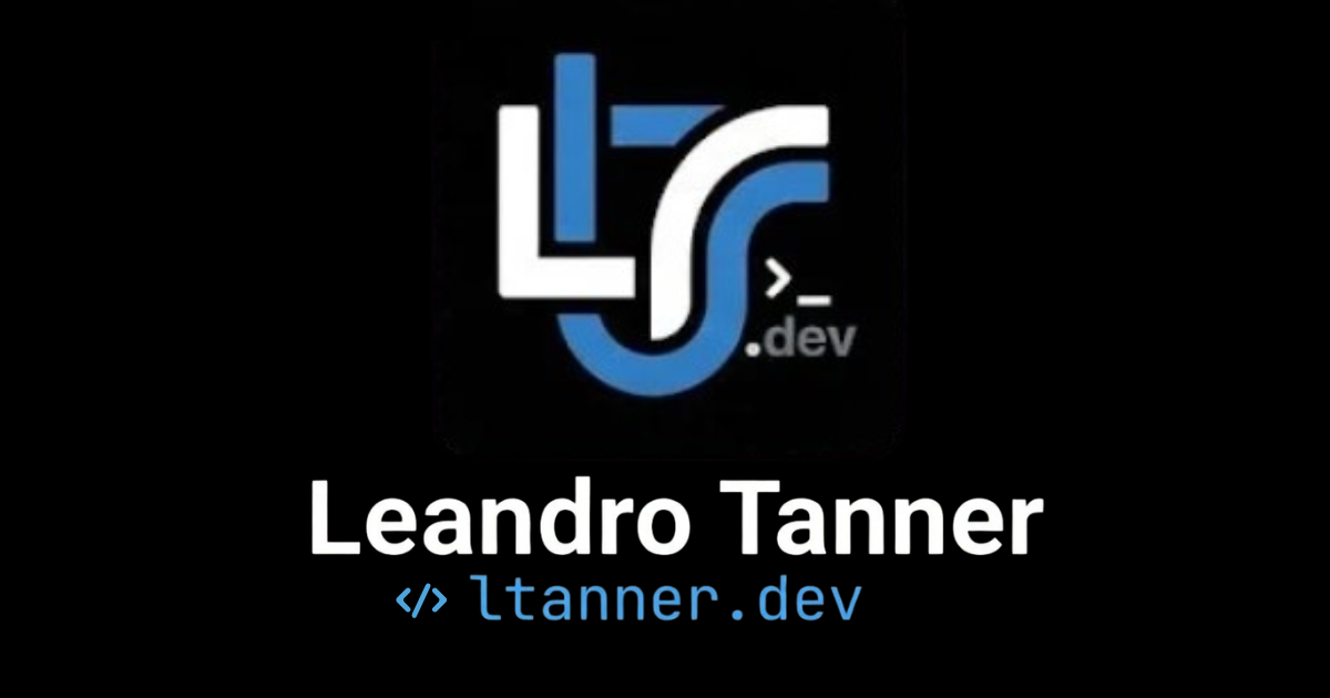 Leandro Tanner | Desenvolvedor Full Stack